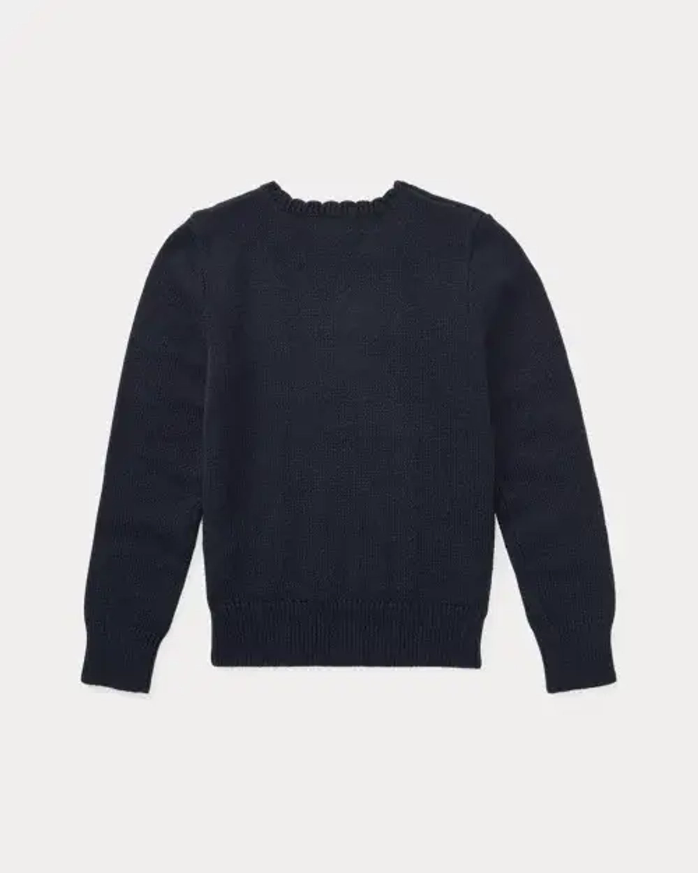Хлопковый свитер с рисунком медвежонка Ralph Lauren