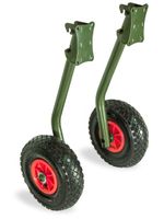 Транцевые колеса быстросъемные с усиленным креплением для лодок с НДНД