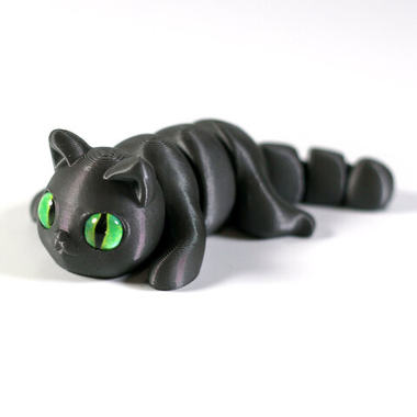 Мини котёнок игрушка антистресс, 10 см., серый