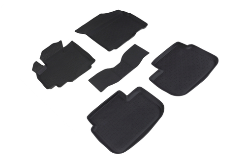 Резиновые коврики с высоким бортом для Suzuki SX4 2006-2013, Seintex.01530