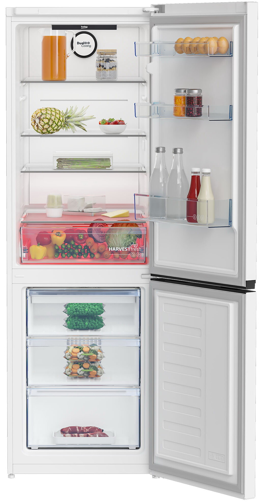 Двухкамерный холодильник Beko B3R0CNK362HW