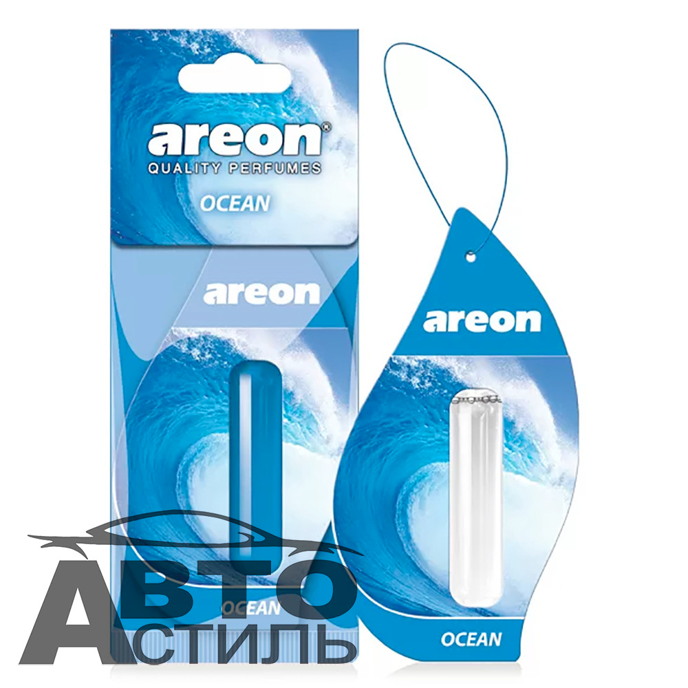 Ароматизатор гелевый AREON -КОЛБА   Океан