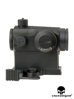 Коллиматорный прицел Emerson T1 Red Dot Scope With QD Mount (BD5128). Black