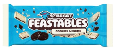 Шоколад Feastables Mr. Beast молочный с печеньем и кремом
