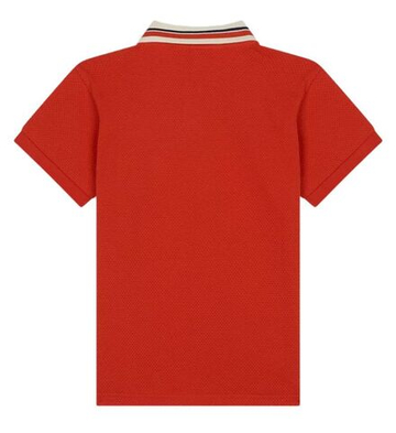 Футболка для мальчика теннисная Roland Garros Sebastien Polo Shirt - Оранжевый