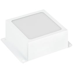 Светильник светодиодный ЭРА Грильято Домино SPO-651-3-4K-W8 8Вт 4000К 84х84мм GL15 100х100 белый | Светильники с внутренним драйвером