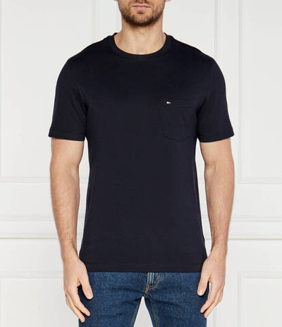 Футболка POCKET TEE Tommy Hilfiger - темно-синий(MW0MW36220)