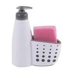 Диспенсер для жидкого мыла с местом для хранения губки для посуды Dispenser