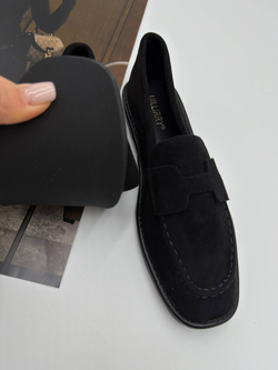 Туфли женские экокожа арт. 425-1 цвет "чёрный"