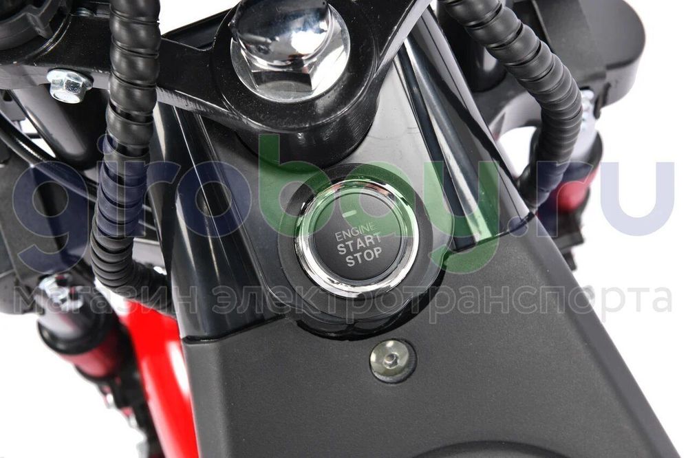 Электроскутер CityCoco WHITE SIBERIA PRO 2500w (Красный) фото 24 фото №29