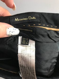 Брюки Massimo Dutti для городских будней, маркировка 34, визуально на 40 размер
