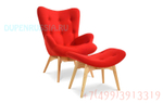 Кресло DC917 red-красное