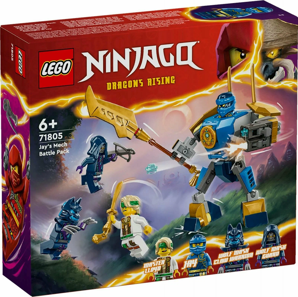 LEGO Ninjago 71805 «Боевой робот Джея» — динамичная модель ниндзя