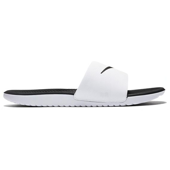 Nike Kawa Slide 'White Black'