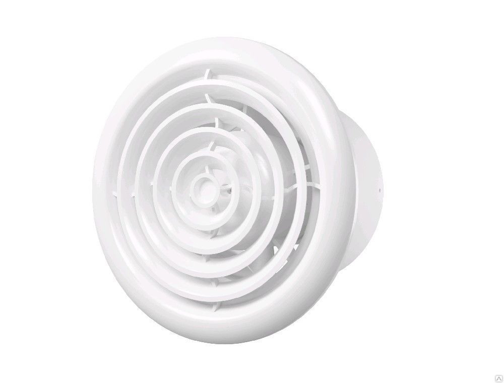 Вентилятор вытяжной Aura 4 100 ivory, 90 м3/ч, 8,4Вт, 25Дб
