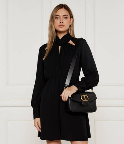 Кожаная сумка через плечо TWINSET - черный(242TB7090)