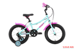 Велосипед 16" Stark'22 Foxy Girl  бирюзовый/розовый
