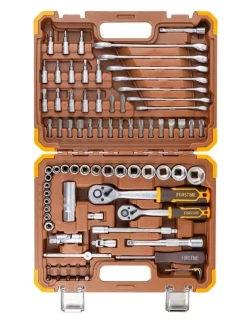 Набор инструментов 1/4'' 3/8'' 82 предмета FORSTIME