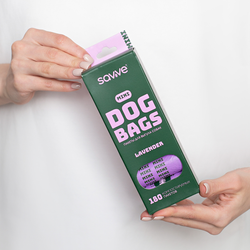 Биоразлагаемые пакеты Mini лаванда, 180 шт. SAVVE