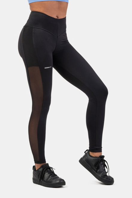 Леггинсы BLACK MESH DESIGN LEGGINGS “BREATHE” 401