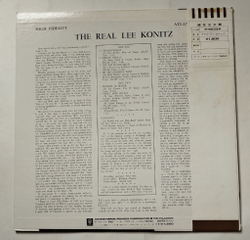 Винтажная виниловая пластинка LP The Real Lee Konitz (Japan 1971) (No Obi)