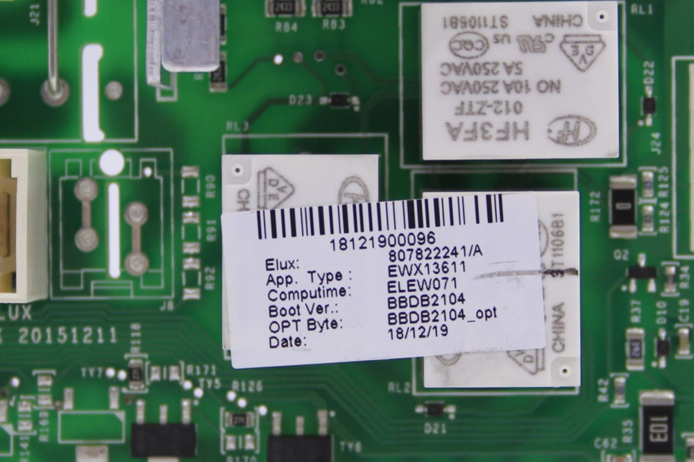 Модуль управления стиральной машины Electrolux EW6F449PWE