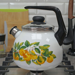 Чайник 3л со свистком "Грушевый сад"