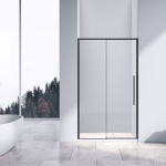 Душевая дверь Slim-N VDS-4SN130CLB, 1300, черный, стекло прозрачное, , шт