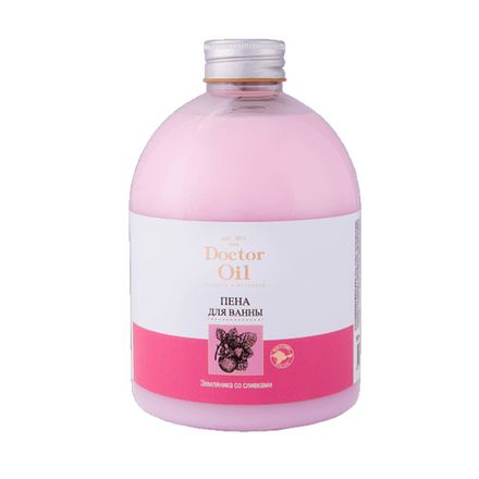 Пена для ванны "Земляника со сливками"