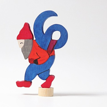 Декоративная фигурка "Цифра 6, сказочная"