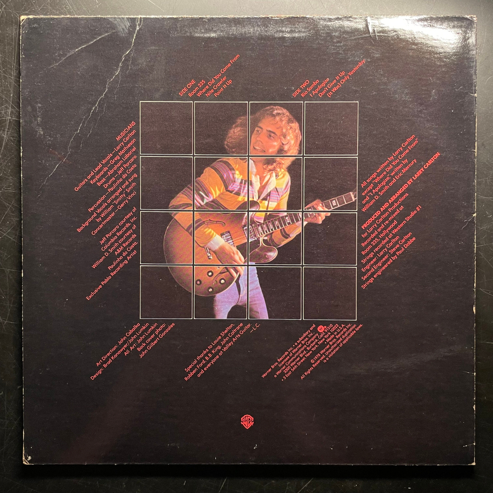 Larry Carlton ‎– Larry Carlton (США 1978г.)