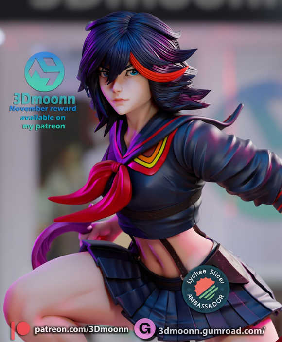 Рюко Матой Убей или умри Фигурка Ryuuko Matoi Kill la Kill