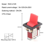 Переключатель SPDT, RWC-213