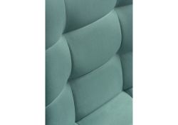 Стул на металлокаркасе Чилли К бирюзовый / черный