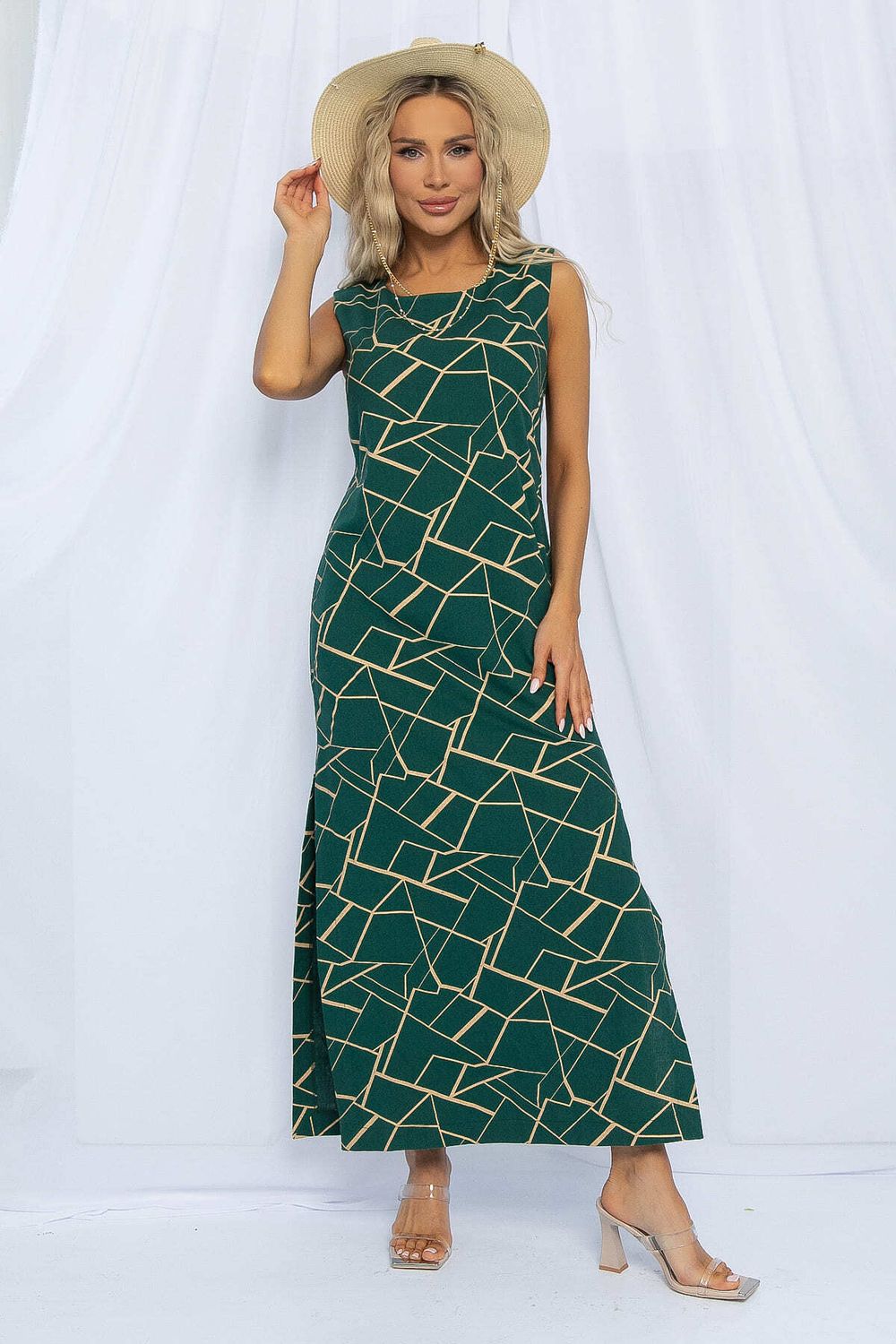 Платье Дария (изумруд) П13481-1М LT Collection