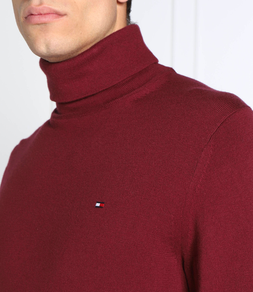 гольф Tommy Hilfiger - бордовый(MW0MW28048)