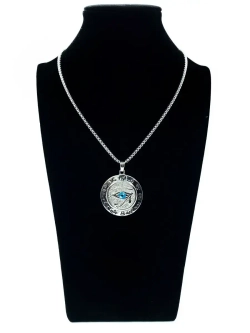 Египетский магический кулон оберег амулет Глаз Гора на цепи