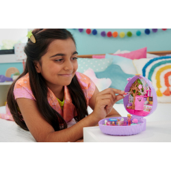 Polly Pocket - Ежик Кафе Компактный набор 2 куклы + аксессуары HRD37 / артикул   FRY35 HRD37  / GTIN 194735173860