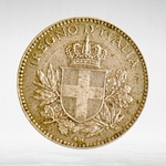 Italy 20 Centesimi 1919 R "Crowned Savoy Shield - Emergency Issue", XF