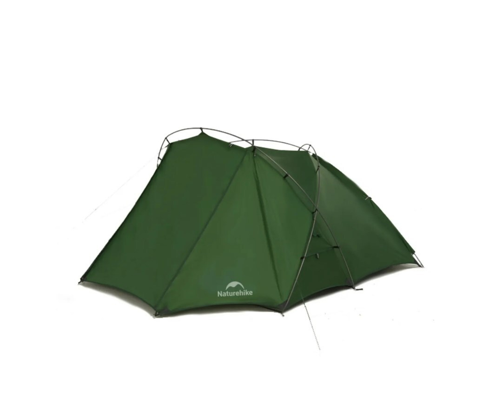 Палатка Naturehike Hillock 6, 2-местная, зеленая
