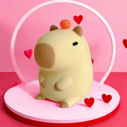 Ночник капибара перезаряжаемый силиконовый ночник для детей