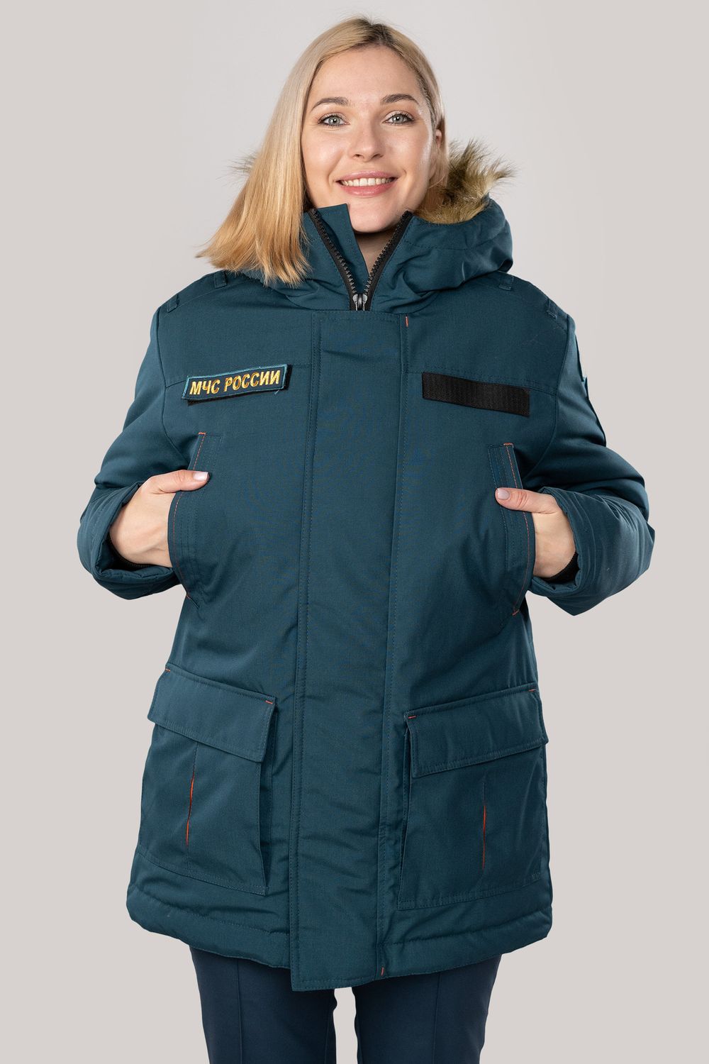 Куртка зимняя МЧС женская (мод. 199)