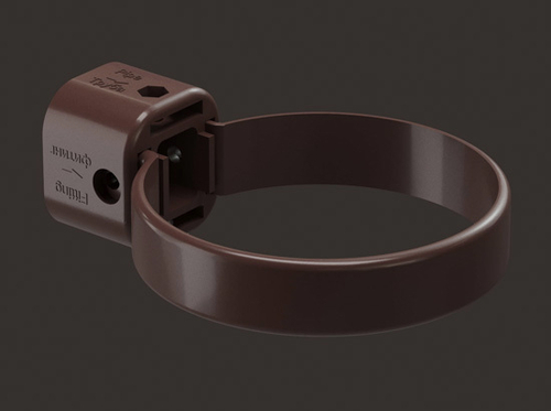 Хомут универсальный Docke LUX ПВХ  Шоколад