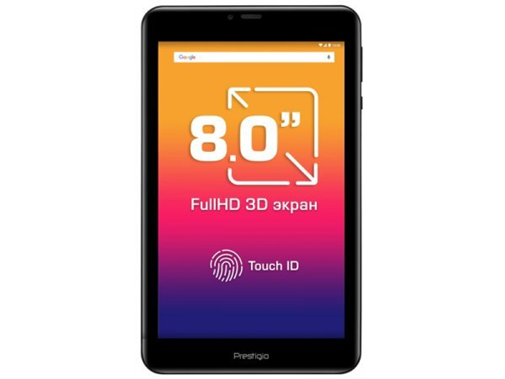 Планшетный компьютер Android Prestigio Grace 8 16Gb LTE Black (PMT5588)