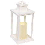 Сувенир с подсветкой «Волшебная свеча» 13*13*29 см (работает от 3*ААА), Белый