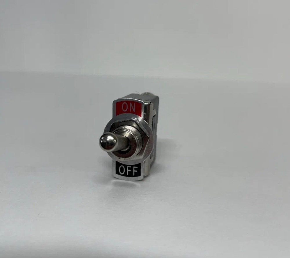 ON-OFF (2 контакта) / Тумблер выключатель на 2 контакта ON-OFF 10 ампер 125 vac TG (1 шт.)