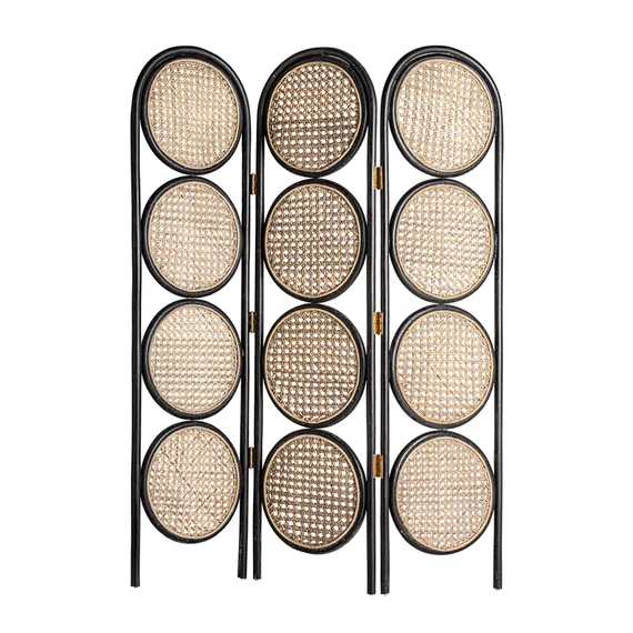 Ширма DAROIS черный/натуральный