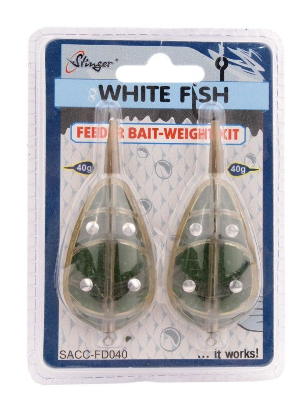 Фидерные кормушки для рыбалки 2 штуки по 50 грамм