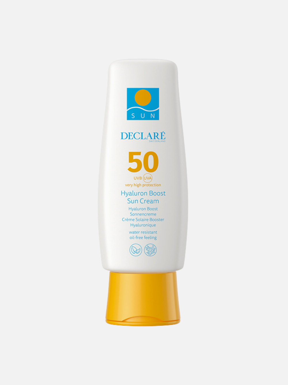 Солнцезащитный крем с интенсивным увлажняющим действием Sun Hyaluron Boost Sun Cream SPF 50, Declare, 100 мл