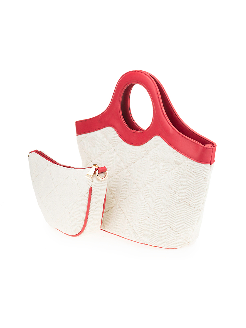 25079/31 Сумка жен., текстиль + иск. кожа